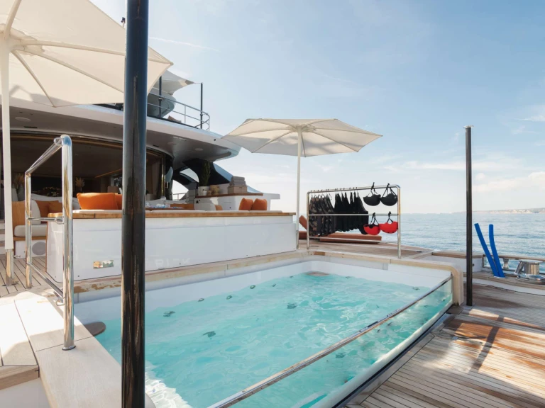 Benetti How Much Is Enough między profesjonalistami a osobami prywatnymi w Pórto Chéli