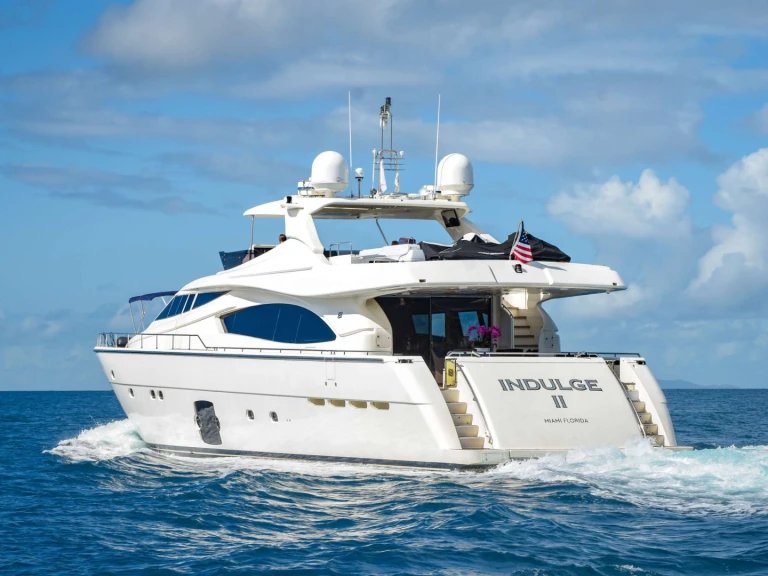 Wynajem Luksusowy jacht w Saint Thomas Island - Ferretti INDULGE II