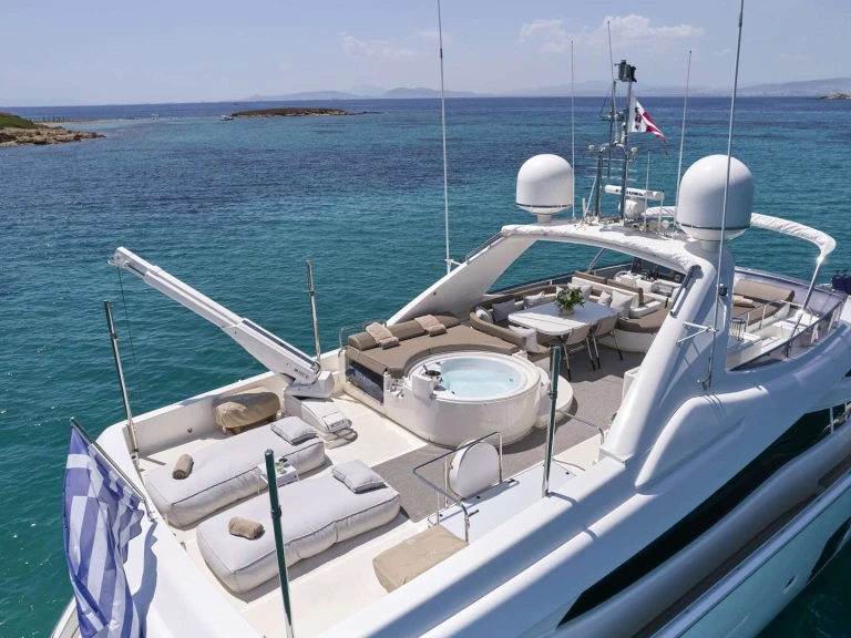 Wynajmij Ferretti JULIE M w Ateny
