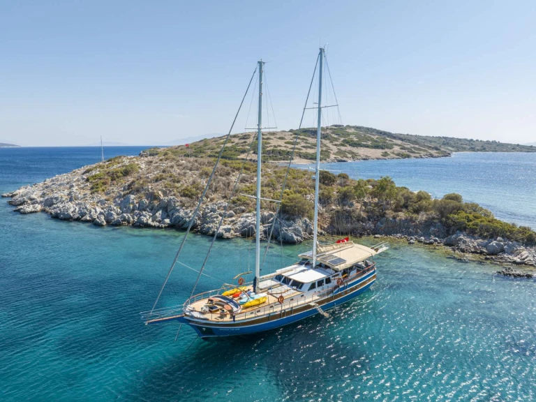 Wynajem Luksusowy jacht Bodrum-Shipyard z patentem 