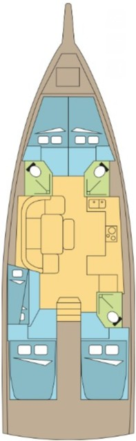 Wynajem Żaglowiec w Parham Town - Jeanneau Sun Odyssey 455