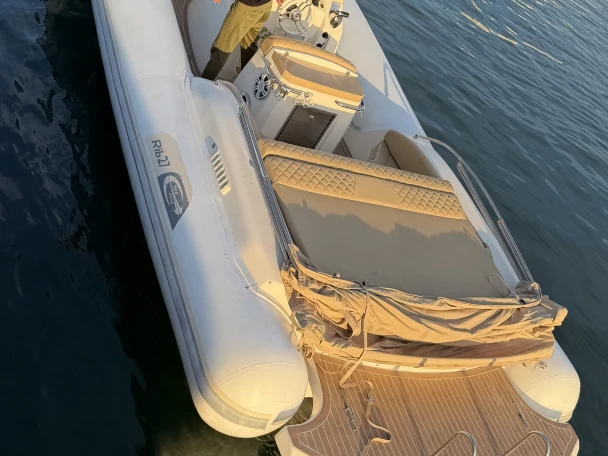 Wynajem Łódż półsztywna Sea prop z patentem 