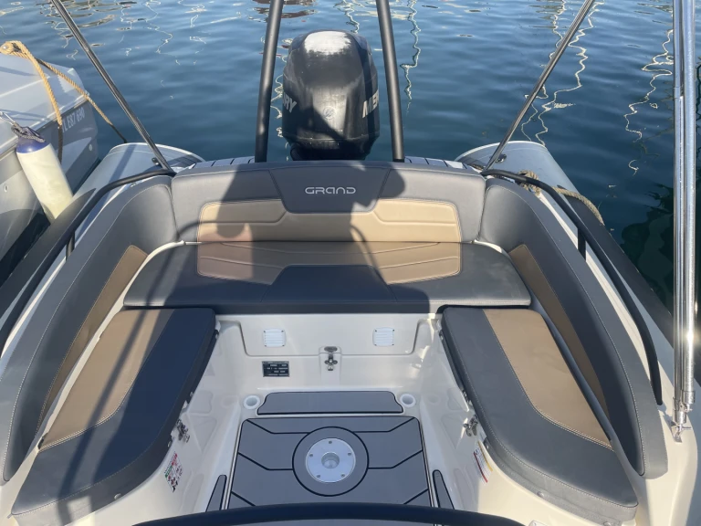 Wynajem Łódż półsztywna Grand Boats z patentem 