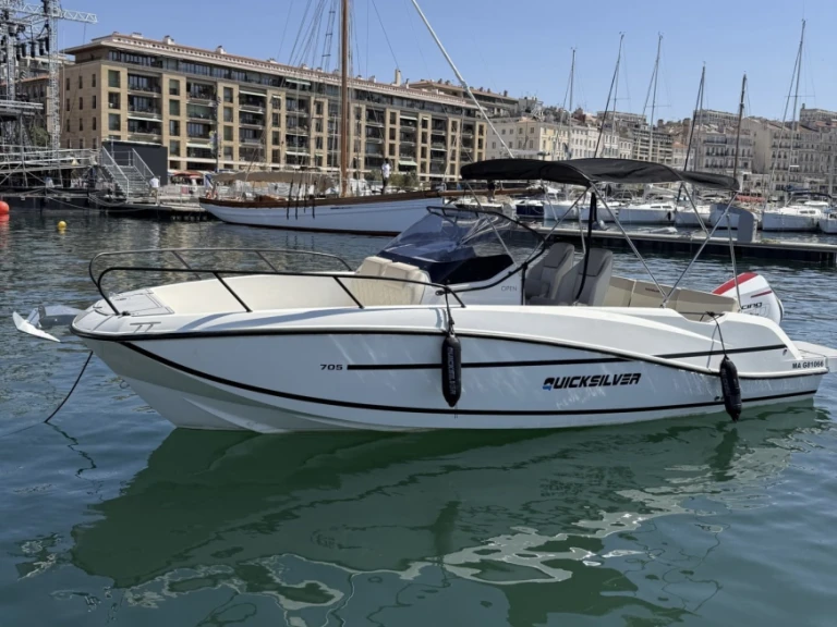 Wynajem w Marsylia- Quicksilver Quicksilver 705 Cruiser na SamBoat