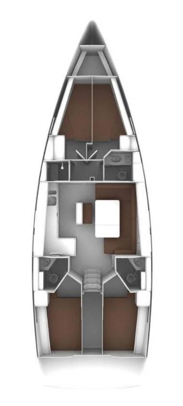 Bavaria Cruiser 46 między profesjonalistami a osobami prywatnymi w Split