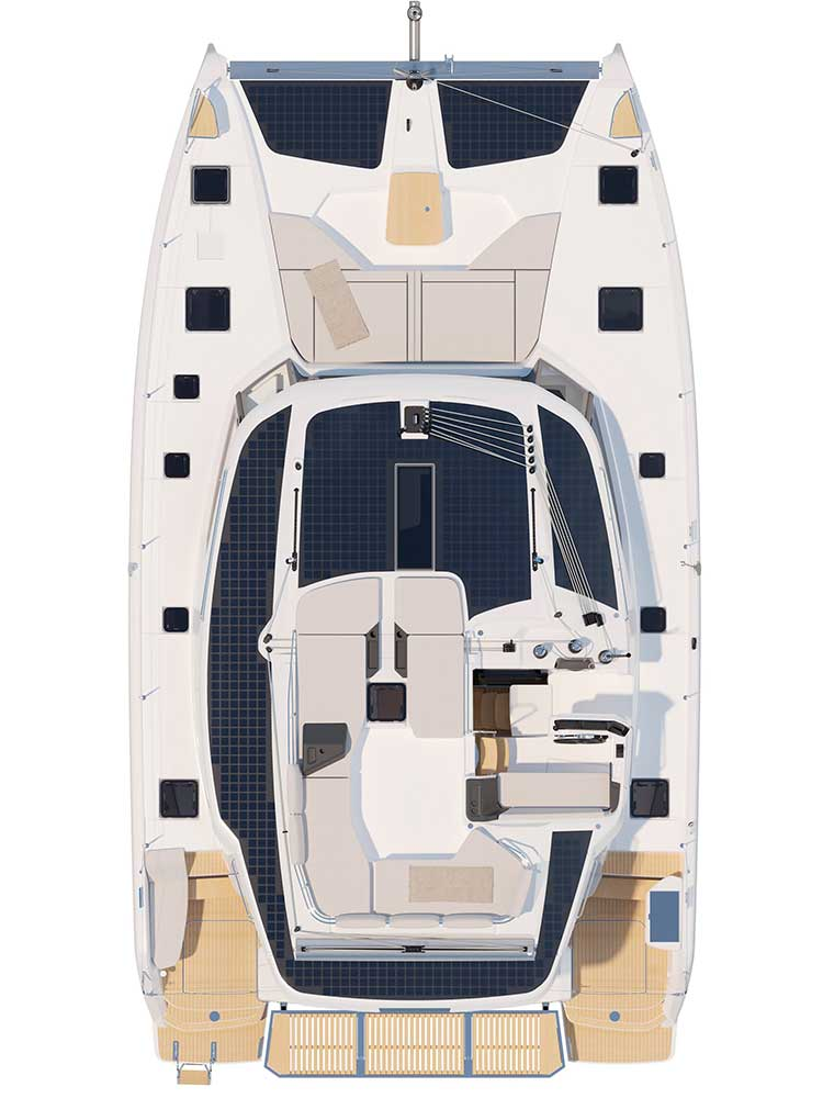 Wynajem łodzi Sibenik tanio Fountaine Pajot FP 44 Quatuor - 4 + 2 cab.