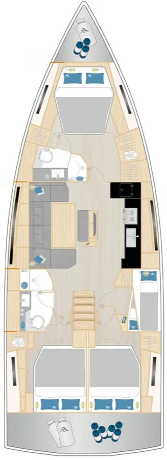 Wynajem w Pomer- Hanse Hanse 460 na SamBoat