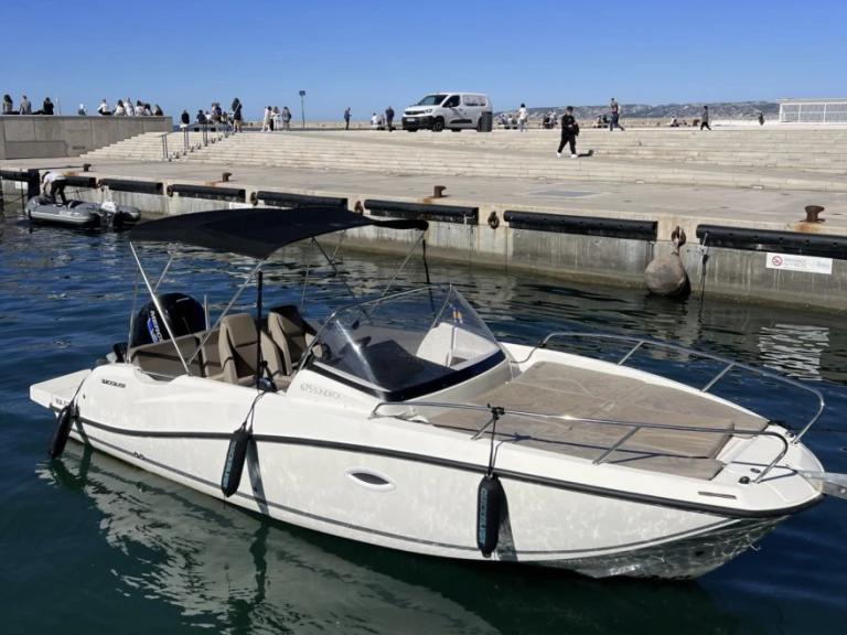 Wynajem w Marsylia- Quicksilver Activ 675 Sundeck na SamBoat