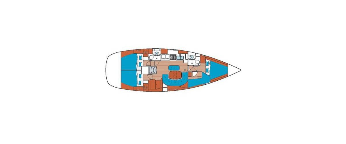 Bénéteau Oceanis 411 Clipper między profesjonalistami a osobami prywatnymi w Pirovac