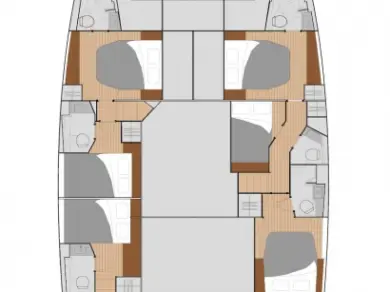 Wynajmij Katamaran z lub bez skippera Fountaine Pajot w Donji Seget