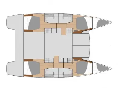 Wynajem Katamaran w Parish of Saint George - Fountaine Pajot Helia 44