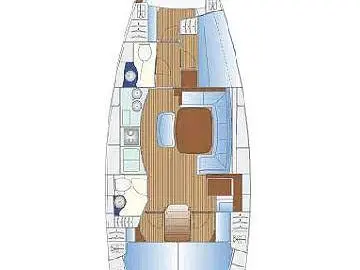 Bavaria Bavaria 44 między profesjonalistami a osobami prywatnymi w Ávdira