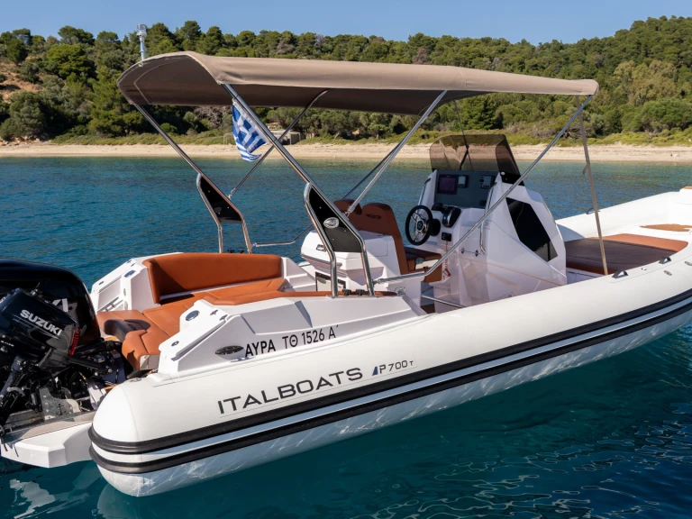 Wynajem łodzi Skiathos tanio Predator 700