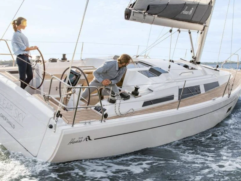 Wynajem łodzi Ajaccio tanio Hanse 348