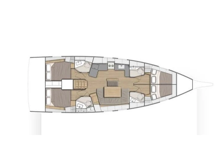 Wynajmij Bénéteau Oceanis 46.1 w Alimos