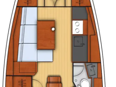 Wynajem łodzi Bénéteau Oceanis 38.1 w Goecek na SamBoat 