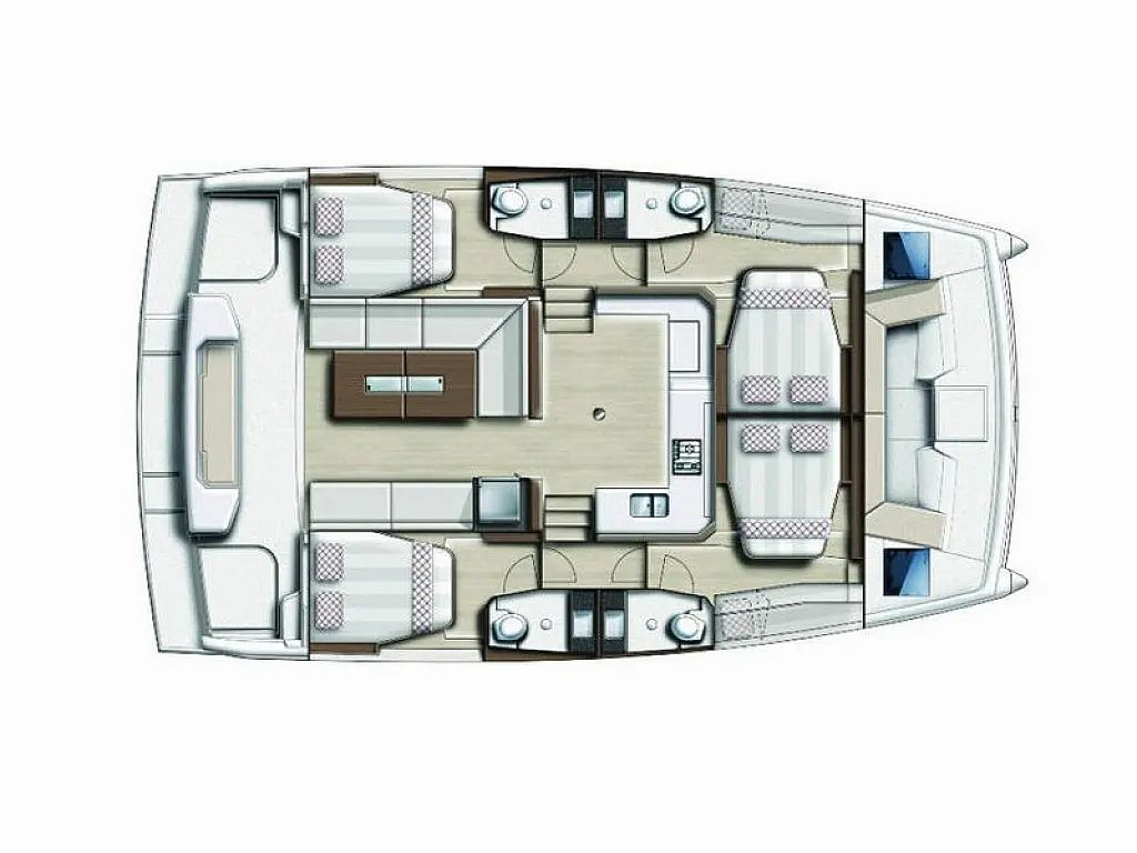 Wynajem łodzi Bali Bali Catspace Voile w Kaštela na SamBoat 