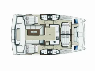 Wynajem łodzi Bali Bali Catspace Voile w Kaštela na SamBoat 