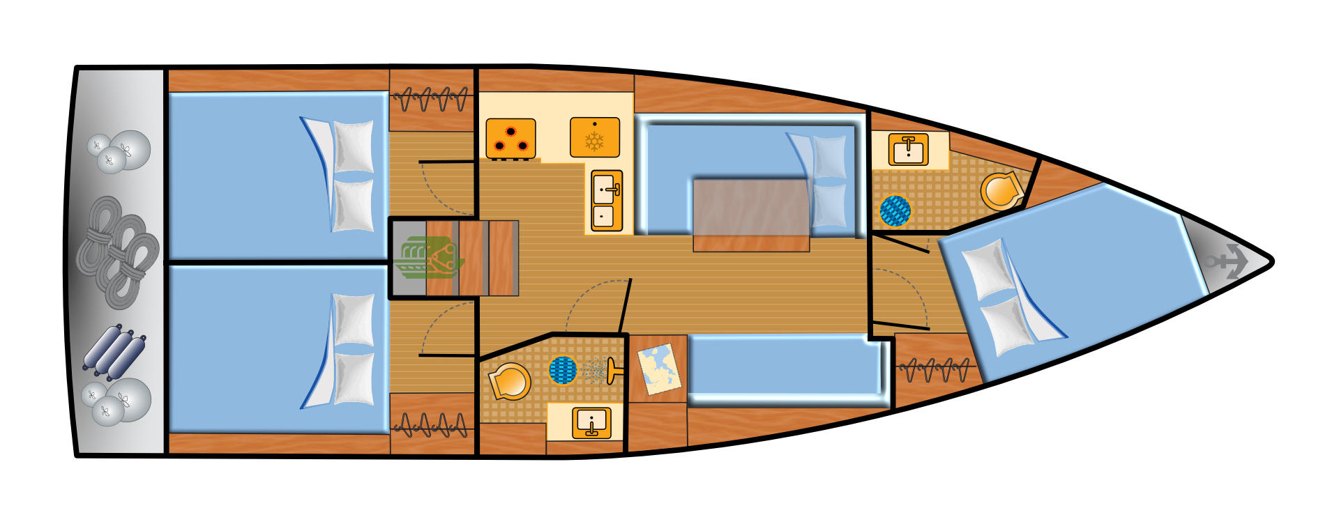 Wynajem łodzi Biograd na Moru tanio Sun Odyssey 380