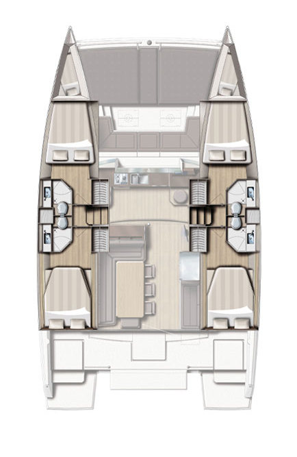 Wynajem łodzi Trogir tanio Bali 4.3