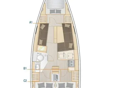 Wynajem łodzi Hanse Hanse 348 w Pula na SamBoat 
