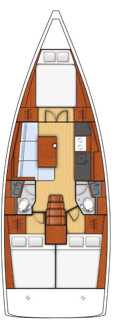 Wynajem łodzi Sukosan tanio Oceanis 38.1