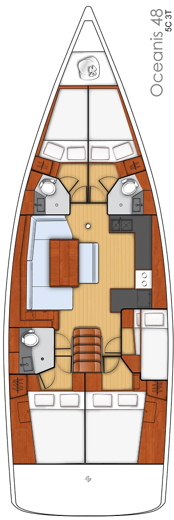 Wynajem łodzi Bénéteau Oceanis 48 w Sukosan na SamBoat 