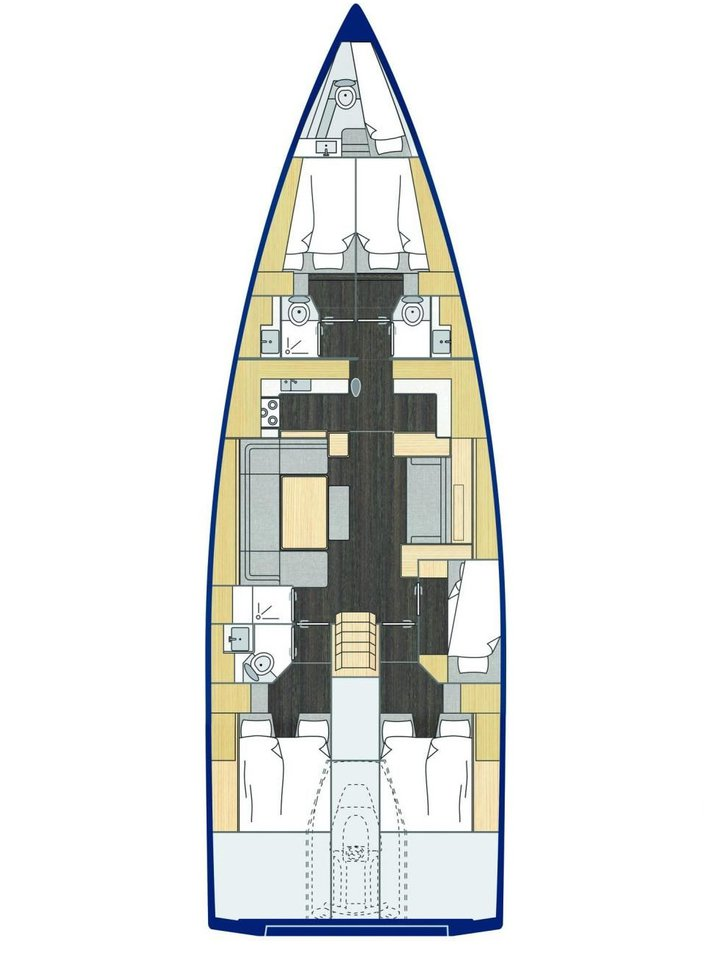 Wynajem w Pula- Bavaria Bavaria C57 Style - 5 + 1 cab. na SamBoat