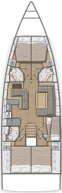 Wynajem łodzi Pula tanio Oceanis 51.1