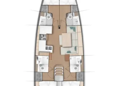 Wynajmij Jeanneau Sun Odyssey 490 w Nea Peramos