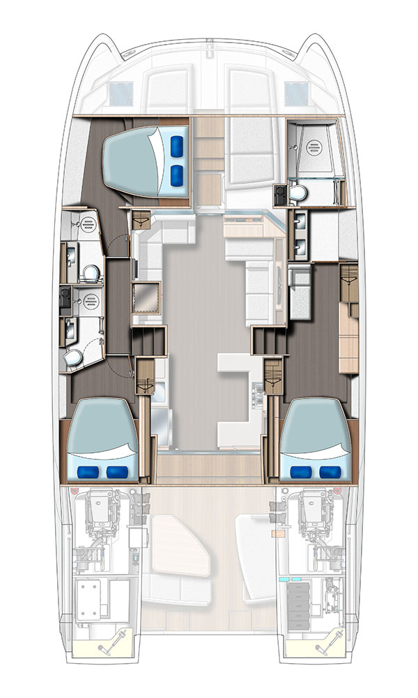 Wynajmij Leopard Catamarans / Robertson & Caine Leopard 53 - OW w Marsh Harbour