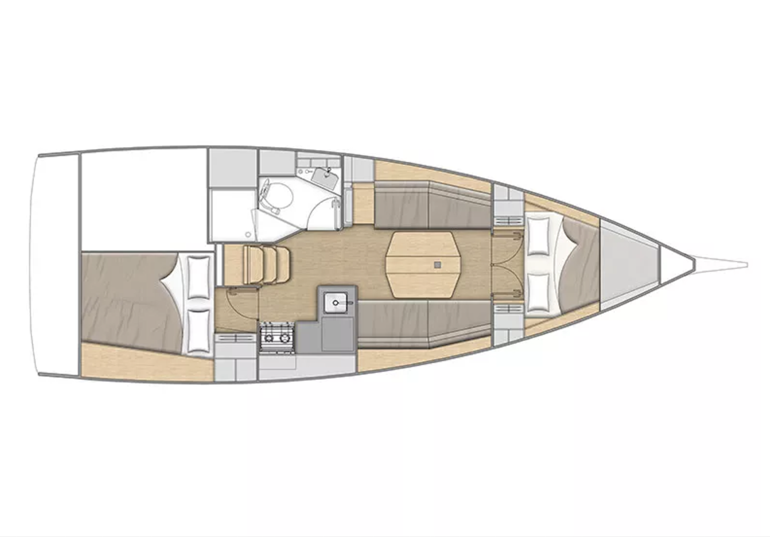 Wynajem Żaglowiec w Mai Khao - Bénéteau Oceanis 34.1