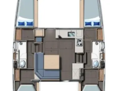 Wynajmij Leopard Catamarans / Robertson & Caine Leopard 40 w Furnari