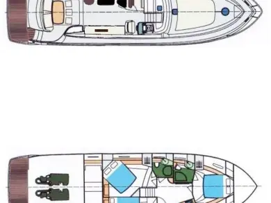 Wynajem łodzi Split tanio Pearlsea 56 Coupe