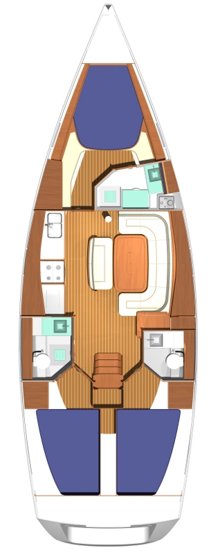 Wynajem łodzi Dufour Dufour 425 Grand Large w Toulon na SamBoat 