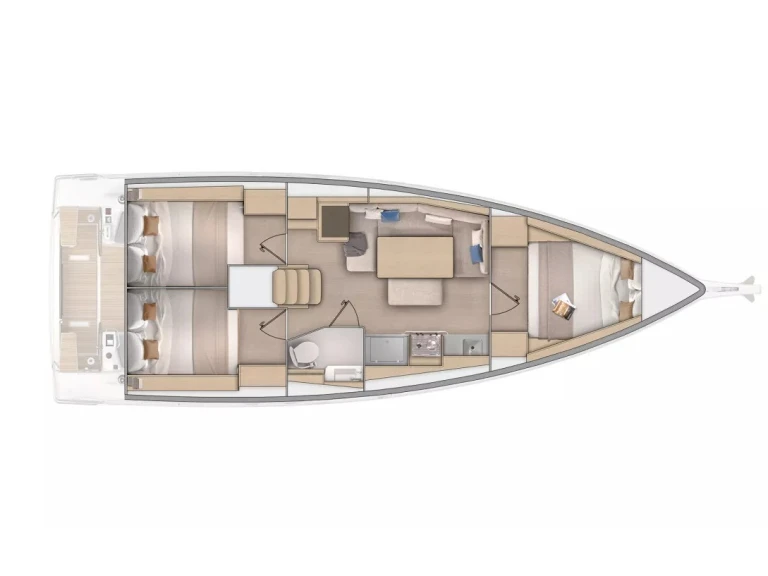 Wynajem Żaglowiec w Furnari - Bénéteau Oceanis 37.1