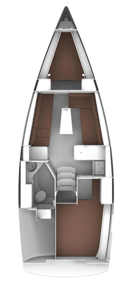 Bavaria Cruiser 34 między profesjonalistami a osobami prywatnymi w Pula