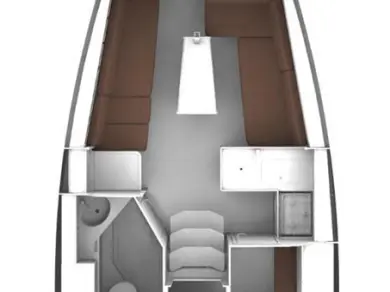 Bavaria Cruiser 34 między profesjonalistami a osobami prywatnymi w Pula