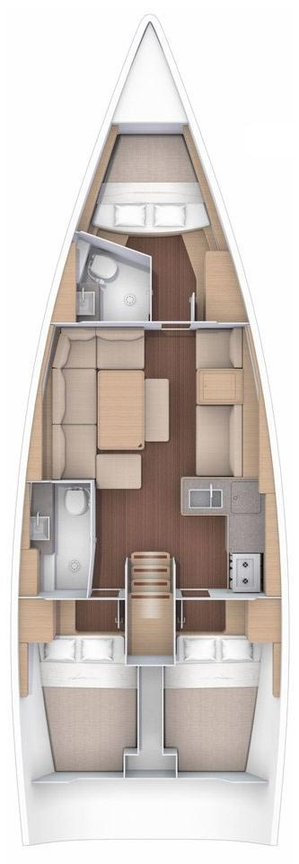 Wynajem łodzi Dufour Dufour 412 w Murter-Kornati na SamBoat 