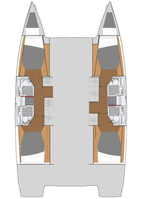 Wynajmij Katamaran z lub bez skippera Fountaine Pajot w Murter-Kornati