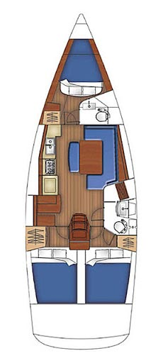 Wynajmij Bénéteau Oceanis 40 w Goecek