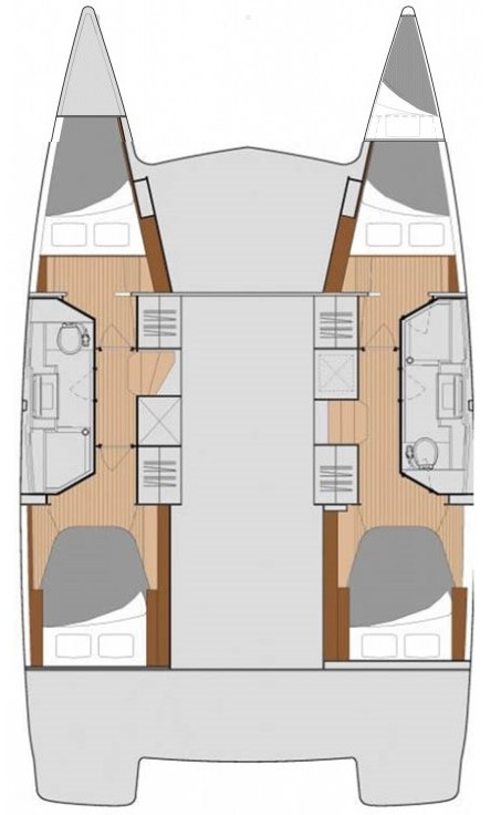 Wynajmij Katamaran z lub bez skippera Fountaine Pajot w Eden Island