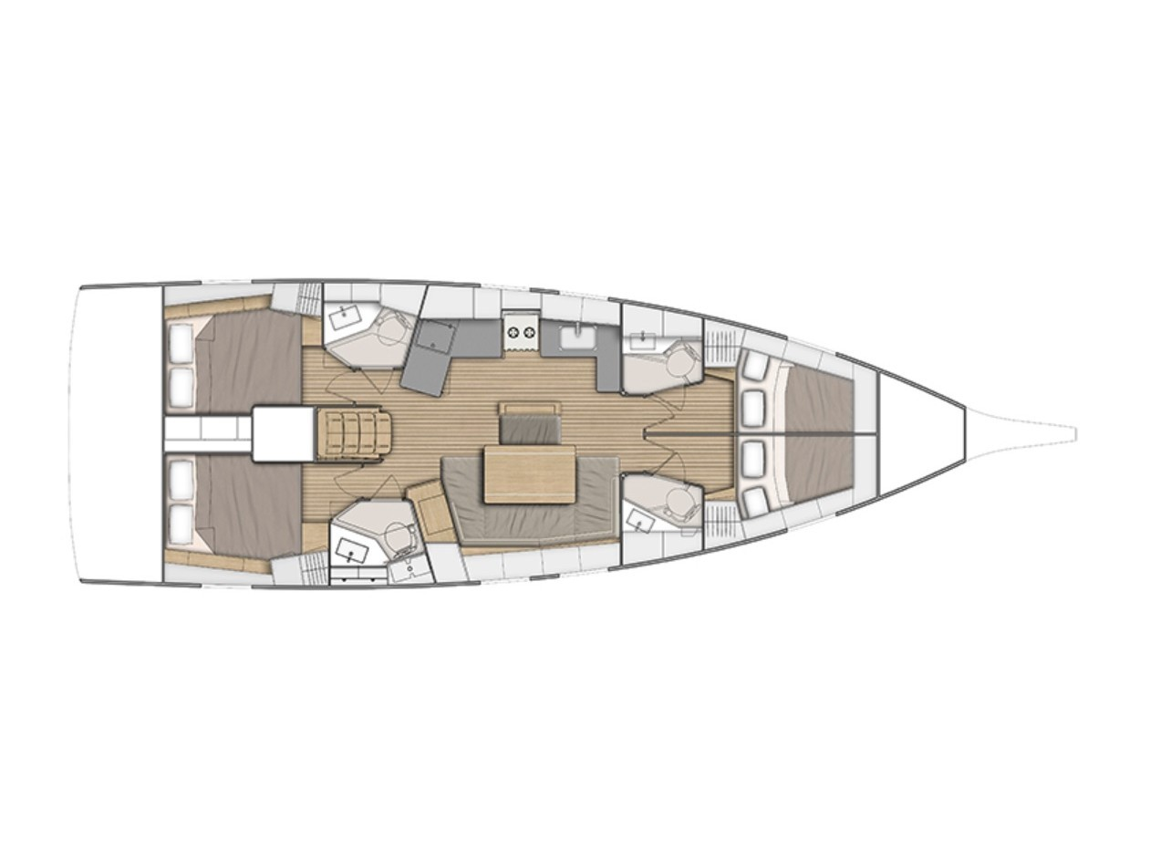 Wynajmij Bénéteau Oceanis 46.1 w Marmaris