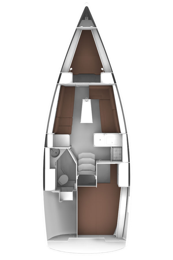 Bavaria Cruiser 33 między profesjonalistami a osobami prywatnymi w Preveza