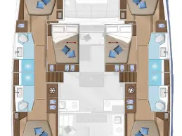 Wynajmij Lagoon Lagoon 50 w Kos