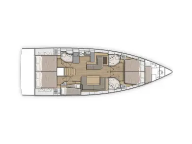 Wynajem Żaglowiec w Deme of Volos - Bénéteau Oceanis 51.1