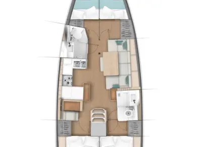 Wynajem w Goecek- Jeanneau Sun Odyssey 440 na SamBoat