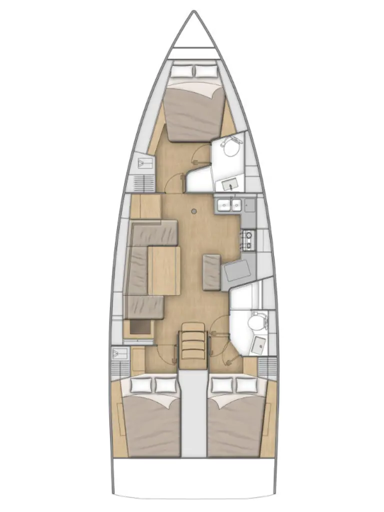 Wynajem łodzi Bénéteau Oceanis 40.1 w Zadar na SamBoat 