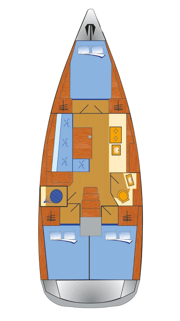 Wynajmij Bénéteau Oceanis 38.1 w Pula