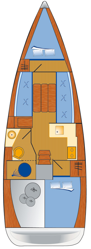 Wynajem w Punat- Jeanneau Sun Odyssey 349 na SamBoat